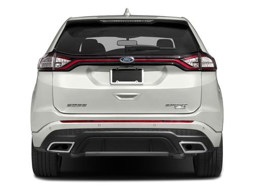 White Platinum Metallic Tri-Coat 2018 Ford Edge Sport