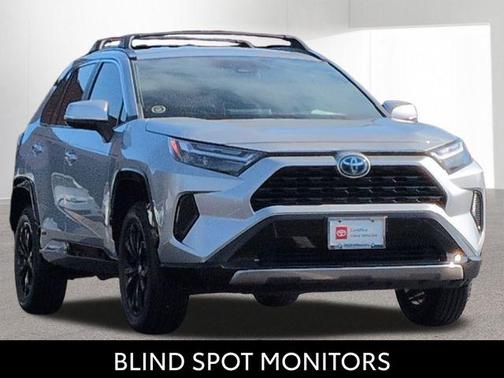 Silver Sky Metallic 2022 Toyota RAV4 Hybrid SE