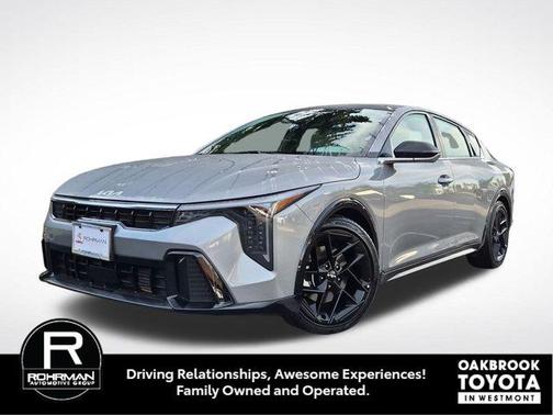 Steel Gray 2025 Kia K4 GT-Line Turbo