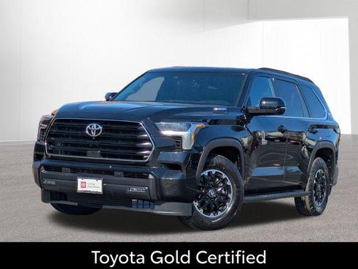 Midnight Black Metallic 2026 Toyota Sequoia SR5