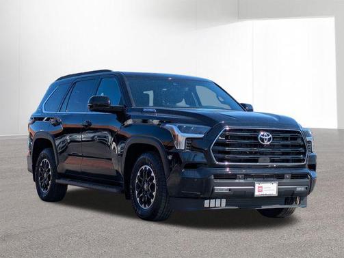 Midnight Black Metallic 2026 Toyota Sequoia SR5