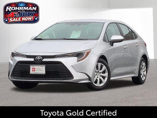 Classic Silver Metallic 2024 Toyota Corolla LE