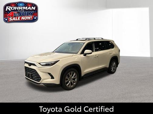 Coastal Cream 2024 Toyota Grand Highlander Limited