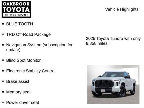 Wind Chill Pearl 2025 Toyota Tundra Limited