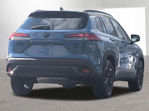 Cavalry Blue/Jet Black 2026 Toyota Corolla Hybrid SE