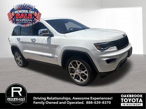 Bright White Clearcoat 2022 Jeep Grand Cherokee Limited