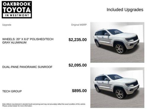 Bright White Clearcoat 2022 Jeep Grand Cherokee Limited