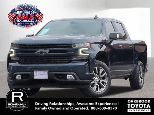 Northsky Blue Metallic 2021 Chevrolet Silverado 1500 RST
