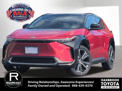 Supersonic Red w/Black Roof 2023 Toyota bZ4X Limited