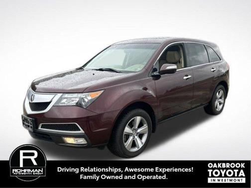 Dark Cherry Pearl 2013 Acura MDX 3.7L Technology
