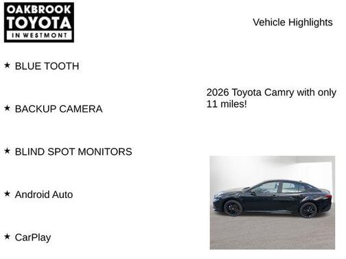 2026 Toyota Camry SE
