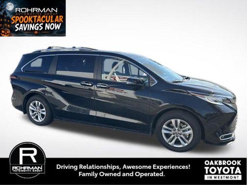 Midnight Black Metallic 2026 Toyota Sienna Limited