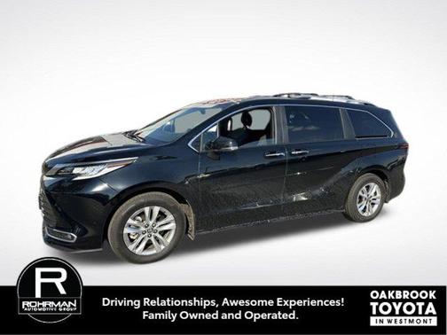 Midnight Black Metallic 2026 Toyota Sienna Limited