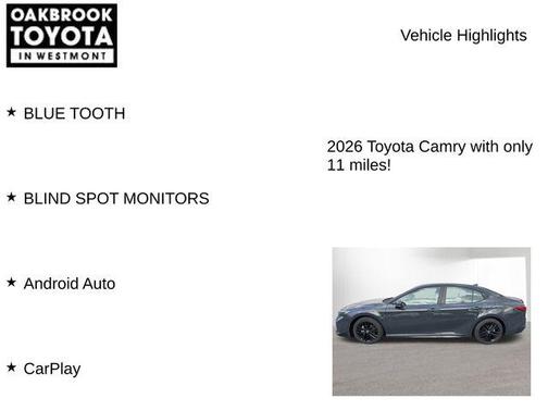 2026 Toyota Camry SE