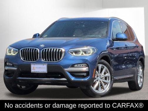 Phytonic Blue Metallic 2019 BMW X3 xDrive30i
