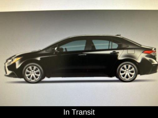 Midnight Black Metallic 2025 Toyota Corolla LE