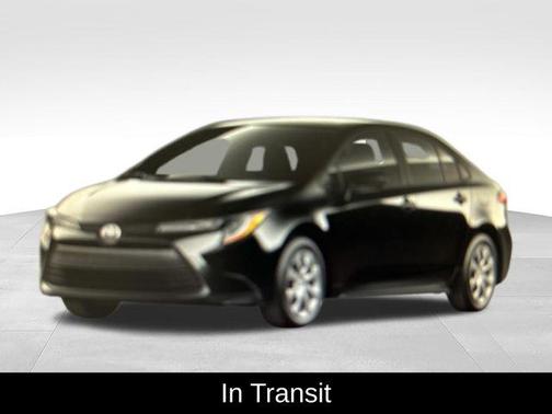 Midnight Black Metallic 2025 Toyota Corolla LE
