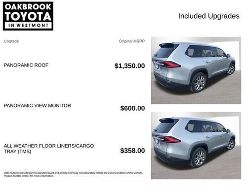 Celestial Silver Metallic 2024 Toyota Grand Highlander Limited