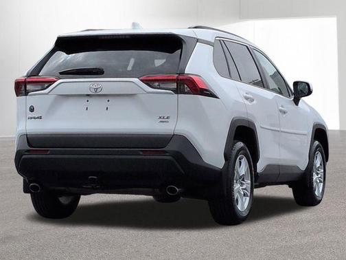 Super White 2021 Toyota RAV4 XLE