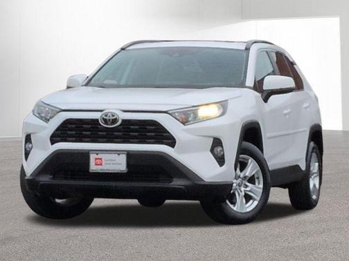 Super White 2021 Toyota RAV4 XLE