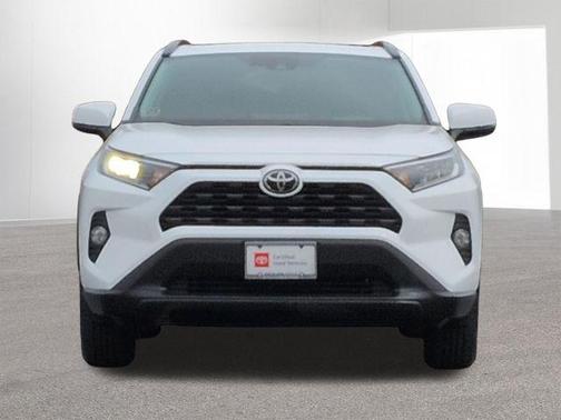 Super White 2021 Toyota RAV4 XLE