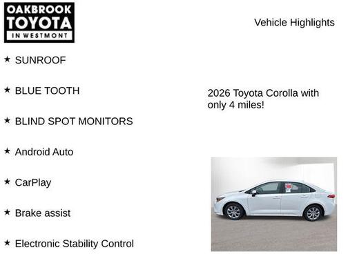 2026 Toyota Corolla LE