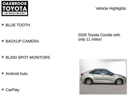 2026 Toyota Corolla LE