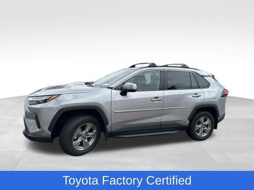 Silver Sky Metallic 2024 Toyota RAV4 Hybrid XLE