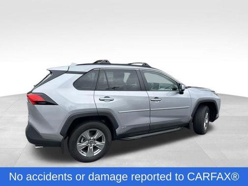 Silver Sky Metallic 2024 Toyota RAV4 Hybrid XLE