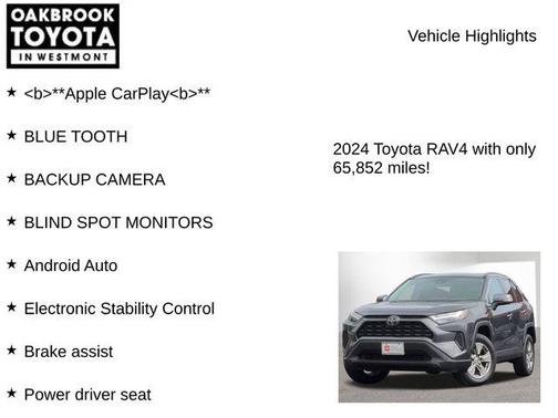 Magnetic Gray Metallic 2024 Toyota RAV4 XLE