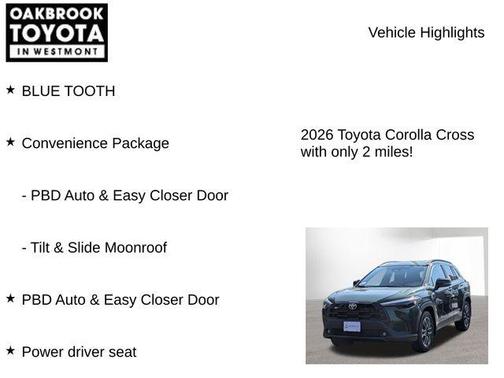 2026 Toyota Corolla Cross XLE
