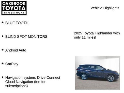 2025 Toyota Highlander Hybrid Limited