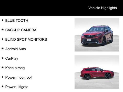 2025 Toyota Highlander XSE