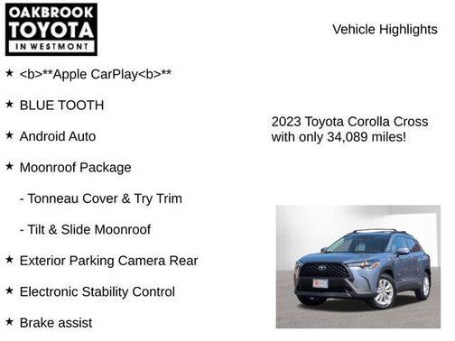 Celestite 2023 Toyota Corolla Cross LE