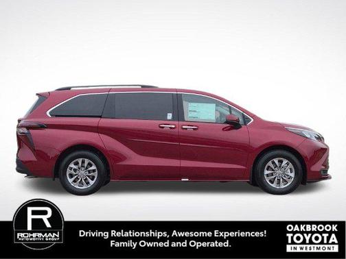 Ruby Flare Pearl 2026 Toyota Sienna XLE