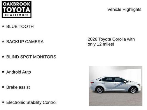 2026 Toyota Corolla LE