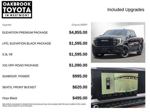 Onyx Black 2024 GMC Sierra 1500 Elevation