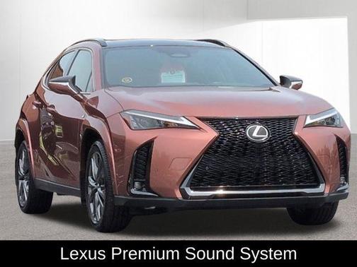Copper Crest with Obsidian Roof 2025 Lexus UX 300h F SPORT Handling