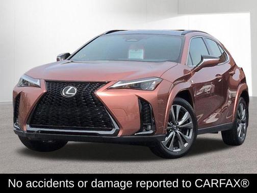 Copper Crest with Obsidian Roof 2025 Lexus UX 300h F SPORT Handling