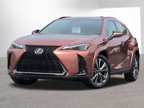 Copper Crest with Obsidian Roof 2025 Lexus UX 300h F SPORT Handling