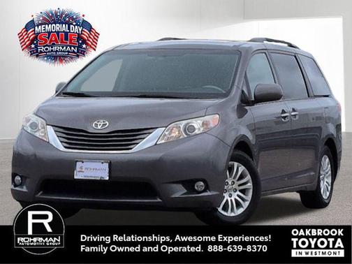 Predawn Gray Mica 2014 Toyota Sienna XLE