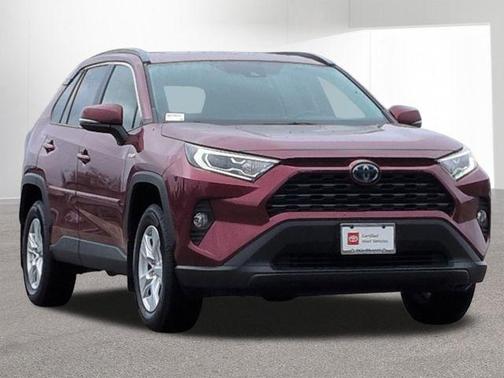 Ruby Flare Pearl 2019 Toyota RAV4 Hybrid XLE