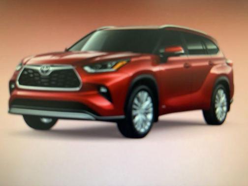Ruby Flare Pearl 2026 Toyota Highlander Hybrid Platinum