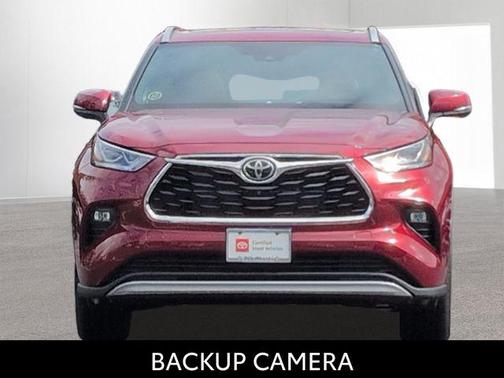 Ruby Flare Pearl 2026 Toyota Highlander Hybrid Platinum