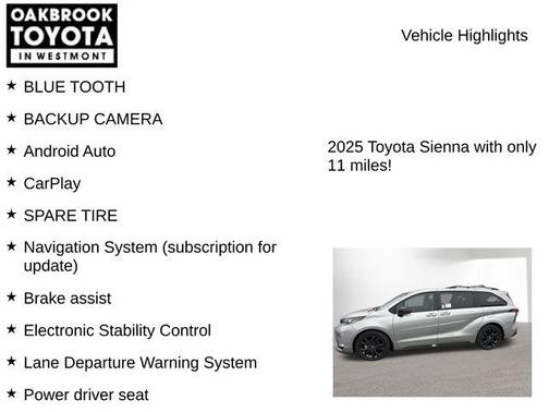2025 Toyota Sienna XSE 7 Passenger