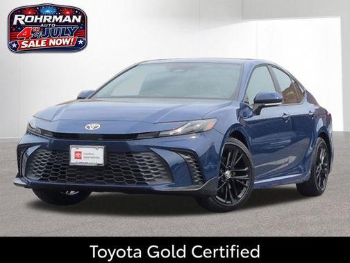 Reservoir Blue 2026 Toyota Camry SE