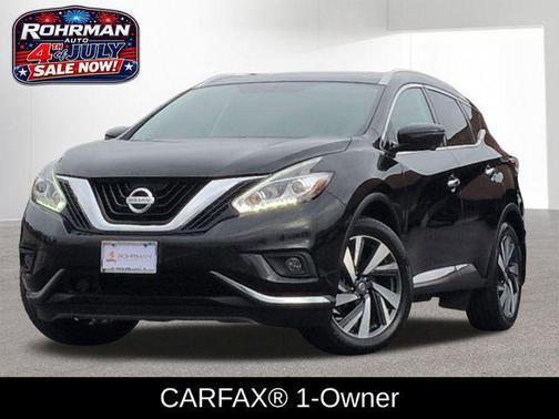 Magnetic Black Metallic 2018 Nissan Murano Platinum