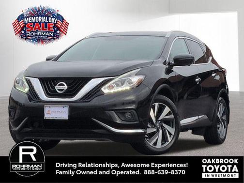 Magnetic Black Metallic 2018 Nissan Murano Platinum