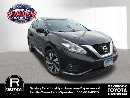 Magnetic Black Metallic 2018 Nissan Murano Platinum