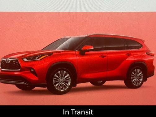Ruby Flare Pearl 2026 Toyota Highlander Platinum